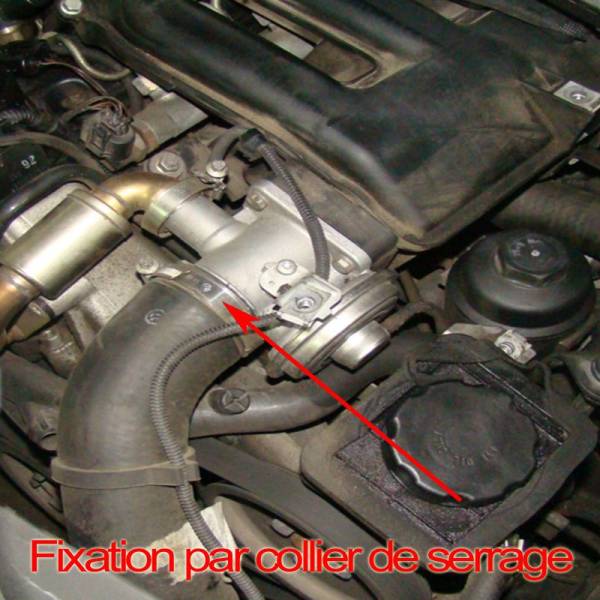 Kit suppression vanne EGR BMW Vanne EGR à commande pneumatique
