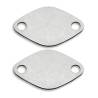 2 Plaques suppression vanne EGR 2.2DCI / 2.5CDTi