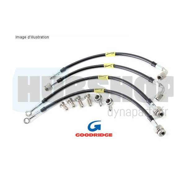 Flexibles de freins Goodridge pour Alfa Romeo Spider / GTV 9598 2/3,0 V6