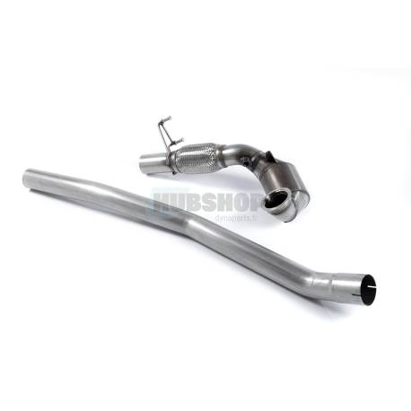 Downpipe + Cata Milltek S3 2.0 TFSI Quattro 8V SSXAU381