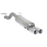 Rear silencer Ragazzon for ABARTH Punto Evo (05/2010 - Today) 50.0464.26