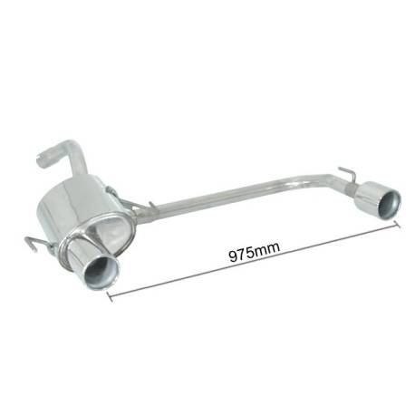 Silencieux arrière Ragazzon pour ALFA ROMEO 147 (10/2004 - 01/2010) 50.0162.06