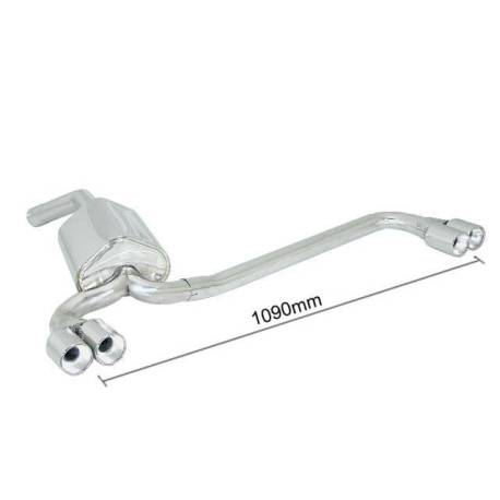 Silencieux arrière Ragazzon pour ALFA ROMEO 156 Facelift (04/2003 - 11/2006) 50.0048.26