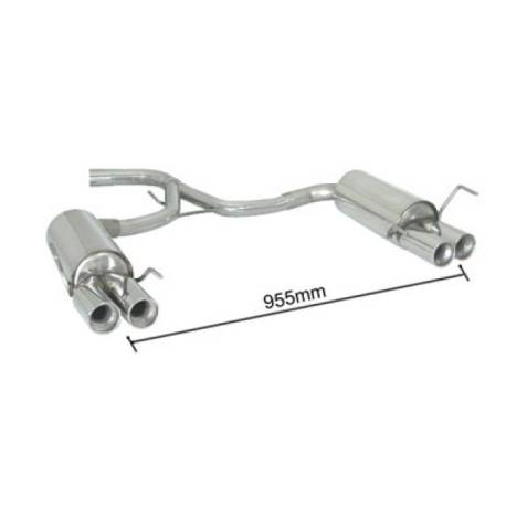 Silencieux arrière Ragazzon pour ALFA ROMEO 159 (07/2005 - 2014) 50.0138.26