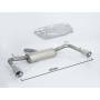 Rear silencer Ragazzon for ALFA ROMEO Giulietta (06/2010 - Today) 50.0513.60