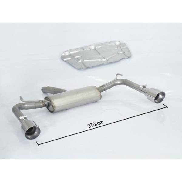 Silencieux arrière Ragazzon pour ALFA ROMEO Giulietta (06/2010 - Aujourd'hui) 50.0513.61