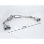 Rear silencer Ragazzon for ALFA ROMEO Giulietta (06/2010 - Today) 50.0538.26