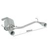 Rear silencer Ragazzon for ALFA ROMEO GT (09/2003 - 06/2010) 50.0105.06