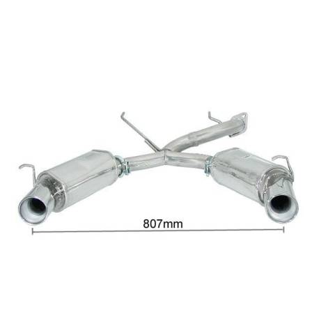 Silencieux arrière Ragazzon pour ALFA ROMEO GTV (916) (03/1995 - 02/2006) 50.0007.06