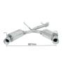 Rear silencer Ragazzon for ALFA ROMEO Spider (916) (02/1995 - 02/2006) 50.0005.06