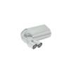 Rear silencer Ragazzon for AUDI A3 Quattro (8P) Sportback (09/2004 - 03/2013) 50.0378.56