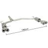 Rear silencer Ragazzon for AUDI A5 Coupe (06/2007 - Today) 50.0366.57