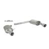Rear silencer Ragazzon for AUDI A6 Quattro C7 (4G) (11/2010 - Today) 50.0468.61