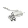 Rear silencer Ragazzon for AUDI RS3 (01/2011 - 06/2015) 50.0389.63