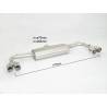 Rear silencer Ragazzon for BMW X3 (F25) (09/2010 - Today) 50.0373.57