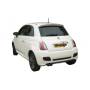Rear silencer Ragazzon for FIAT 500 C (06/2010 - Today) 58.0609.10