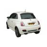 Rear silencer Ragazzon for FIAT 500 C (06/2010 - Today) 58.0609.10