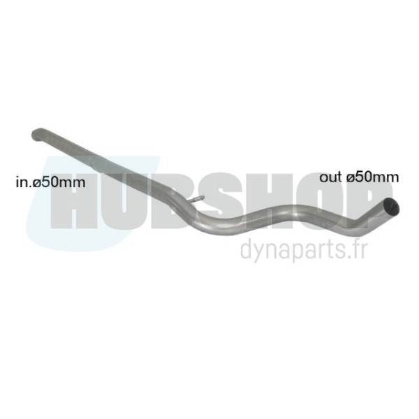 Tube silencieux intermédiaire Ragazzon pour PEUGEOT 207 (03/2006 - Aujourd'hui) 55.0106.00