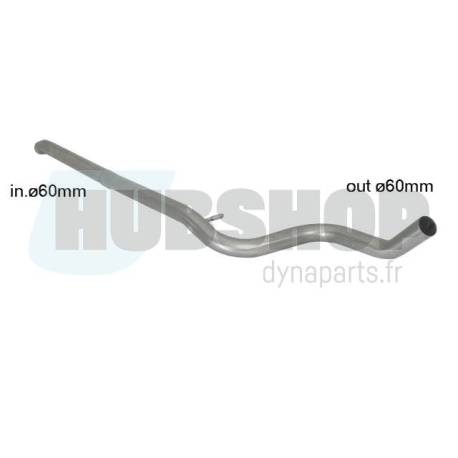 Tube silencieux intermédiaire Ragazzon pour PEUGEOT 208 (03/2012 - Aujourd'hui) 55.0402.00