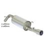 Rear silencer Ragazzon for PEUGEOT 208 (03/2012 - Today) 50.0457.05
