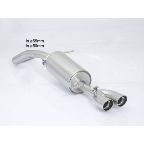 Silencieux arrière Ragazzon pour SKODA Fabia II (5J) (12/2006 - Aujourd'hui) 50.0521.56