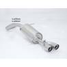 Rear silencer Ragazzon for SKODA Fabia II (5J) (12/2006 - Today) 50.0521.56