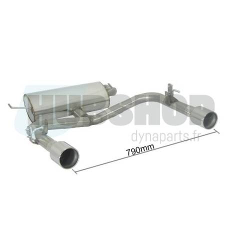 Silencieux arrière Ragazzon pour TOYOTA Celica (ZT230) (08/1999 - 09/2005) 50.0066.06