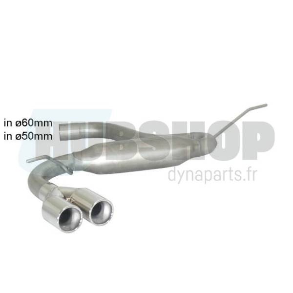 Silencieux arrière Ragazzon pour VOLKSWAGEN Golf VII (08/2012 - Aujourd'hui) 50.0492.26