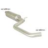 Intermediate silencer Ragazzon for VOLKSWAGEN Golf VII (08/2012 - Today) 50.0429.80