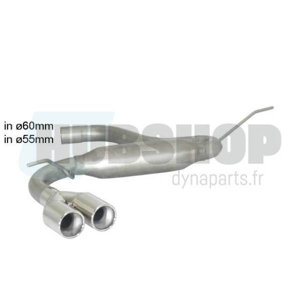 Silencieux arrière Ragazzon pour VOLKSWAGEN Golf VII (08/2012 - Aujourd'hui) 50.0430.26