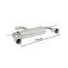 Rear silencer Ragazzon for VOLKSWAGEN Scirocco (13) (08/2008 - Today) 50.0252.06