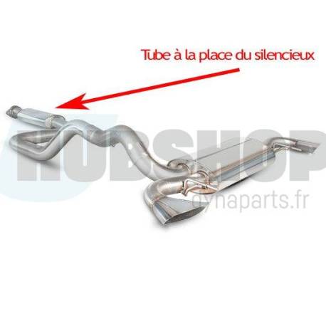 Demi-ligne / Cat-back Scorpion OPEL Astra J OPC