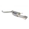 Rear silencer Scorpion FORD Fiesta Ecoboost 1,0T 100,125 and 140 PS