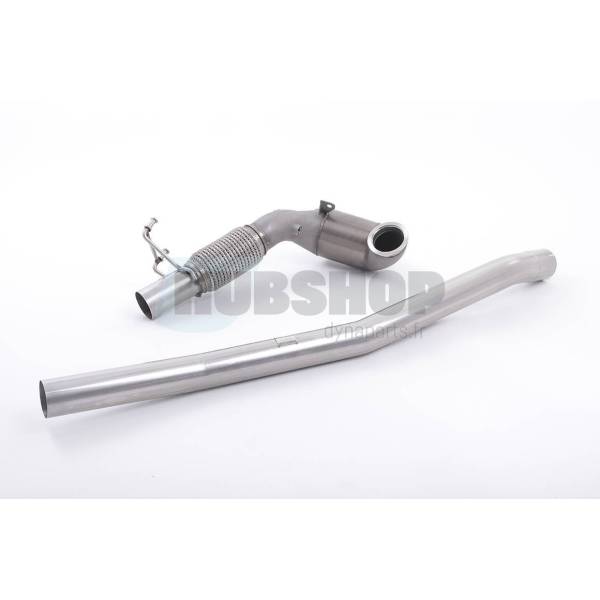 Downpipe and sport cat Golf MK7 R 2.0 TSI 300CV Milltek reference SSXVW387