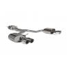 Rear silencer Scorpion AUDI S4 3,0 TFSI V6 Quattro and B8