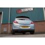 Demi-ligne / Cat-back Scorpion OPEL Corsa D 1.0/1.2/1.4