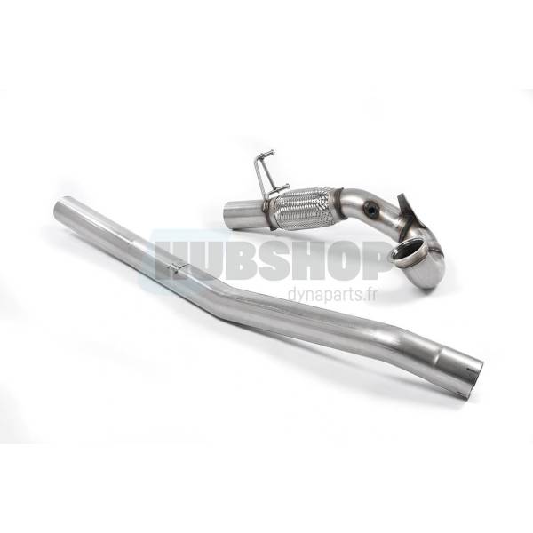 Uncat Downpipe TT Mk3 TTS 2.0 TFSI Quattro Milltek reference SSXAU581