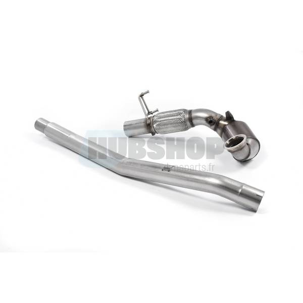 Uncat Downpipe TT Mk3 TTS 2.0 TFSI Quattro Milltek reference SSXAU584