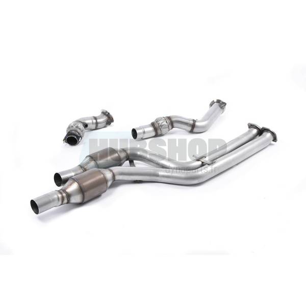 Downpipe and sport cat 3-Series (F80) M3 Saloon Milltek reference SSXBM1030