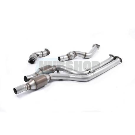 Downpipe and sport cat 3-Series (F80) M3 Saloon Milltek reference SSXBM1030