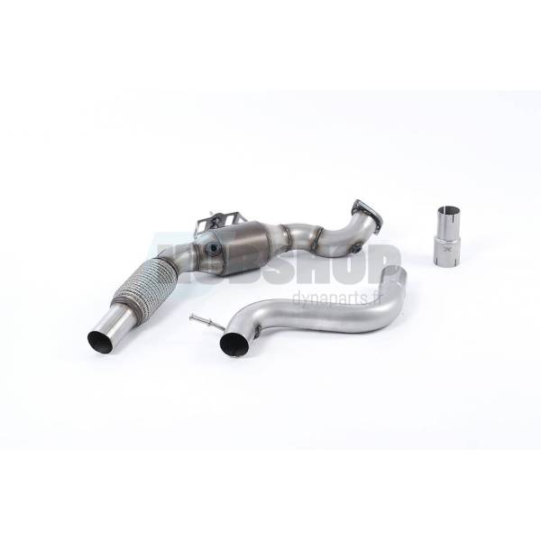 Downpipe and sport cat Mustang 2.3 EcoBoost (Fastback) Milltek reference SSXFD170