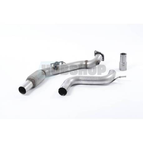 Uncat Downpipe Mustang 2.3 EcoBoost (Fastback) Milltek reference SSXFD171