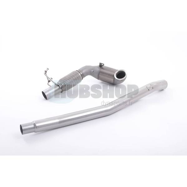 Downpipe and sport cat Golf MK7 R 2.0 TSI 300CV Milltek reference SSXVW349