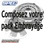 Embrayage renforcé Spec MITSUBISHI Lancer EVO IV,V, VI single-484