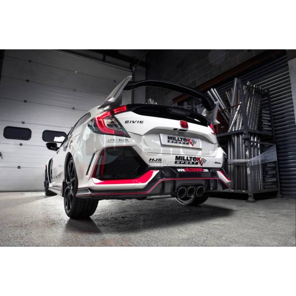 Demi-ligne / Cat-back Milltek Civic Type R FK8 2.0 i-VTEC SSXHO250