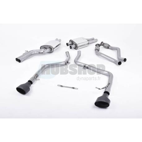 Demi-ligne / Cat-back Milltek S5 Cabriolet 3.0 TFSI Quattro S Tronic SSXAU264