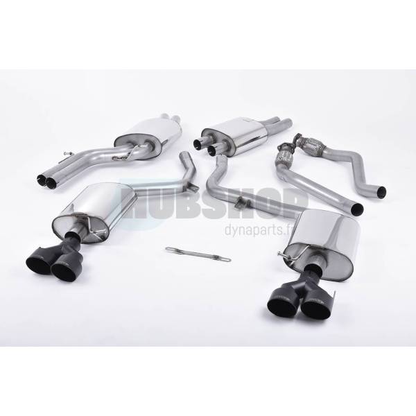 Demi-ligne / Cat-back Milltek S4 3.0 Supercharged V6 B8.5 SSXAU367