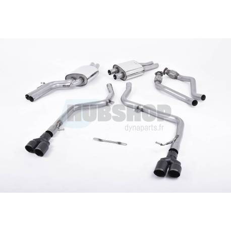 Demi-ligne / Cat-back Milltek S4 3.0 Supercharged V6 B8 SSXAU557