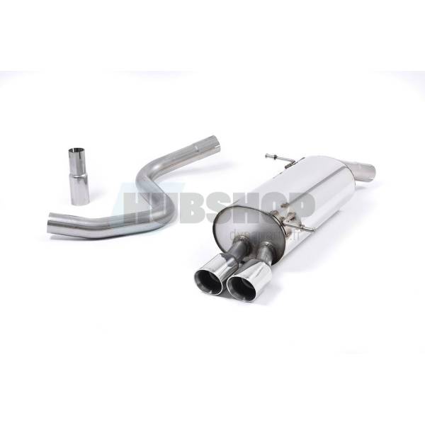 Demi-ligne / Cat-back Milltek Fiesta MK7 1.6-litre Duratec Ti-VCT et Zetec SSXFD084