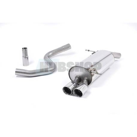 Demi-ligne / Cat-back Milltek Fiesta MK7 1.6-litre Duratec Ti-VCT et Zetec SSXFD084